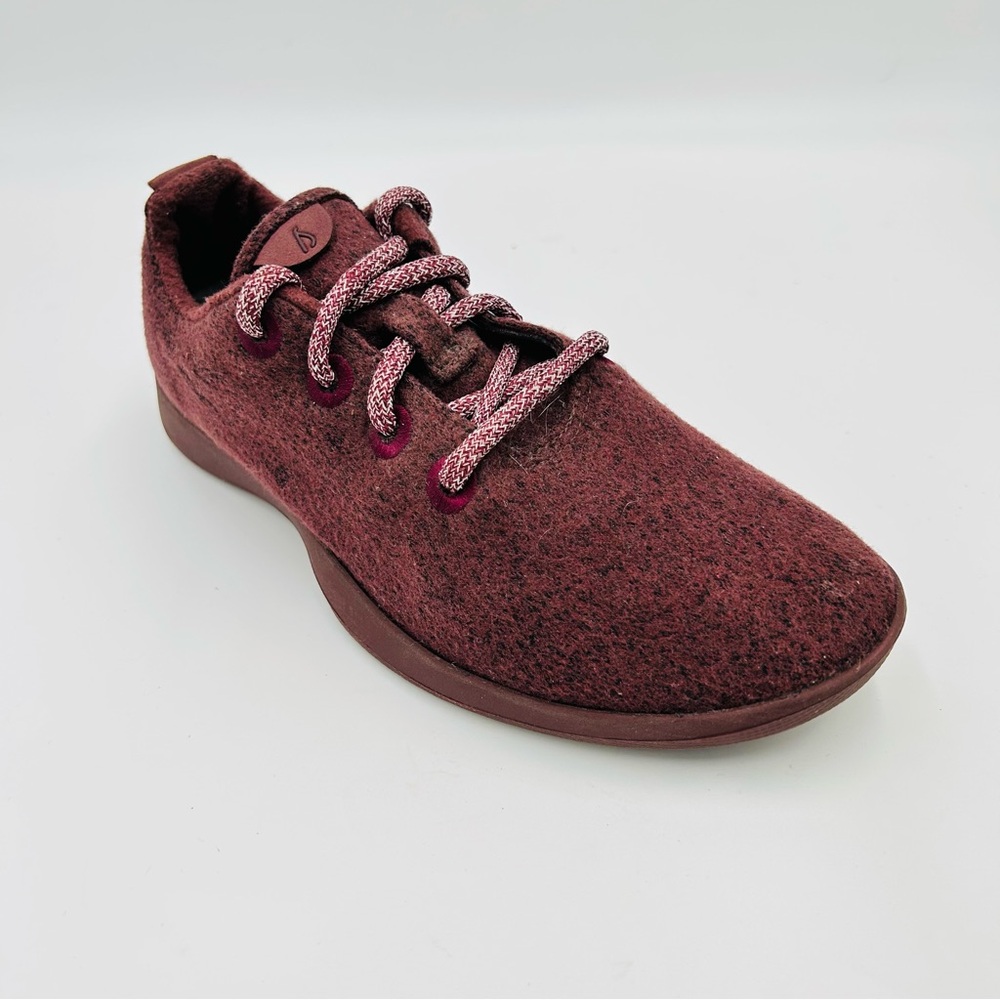 Allbirds shoes Wool Runners sneakers burgundy comfort shoes women size 7
